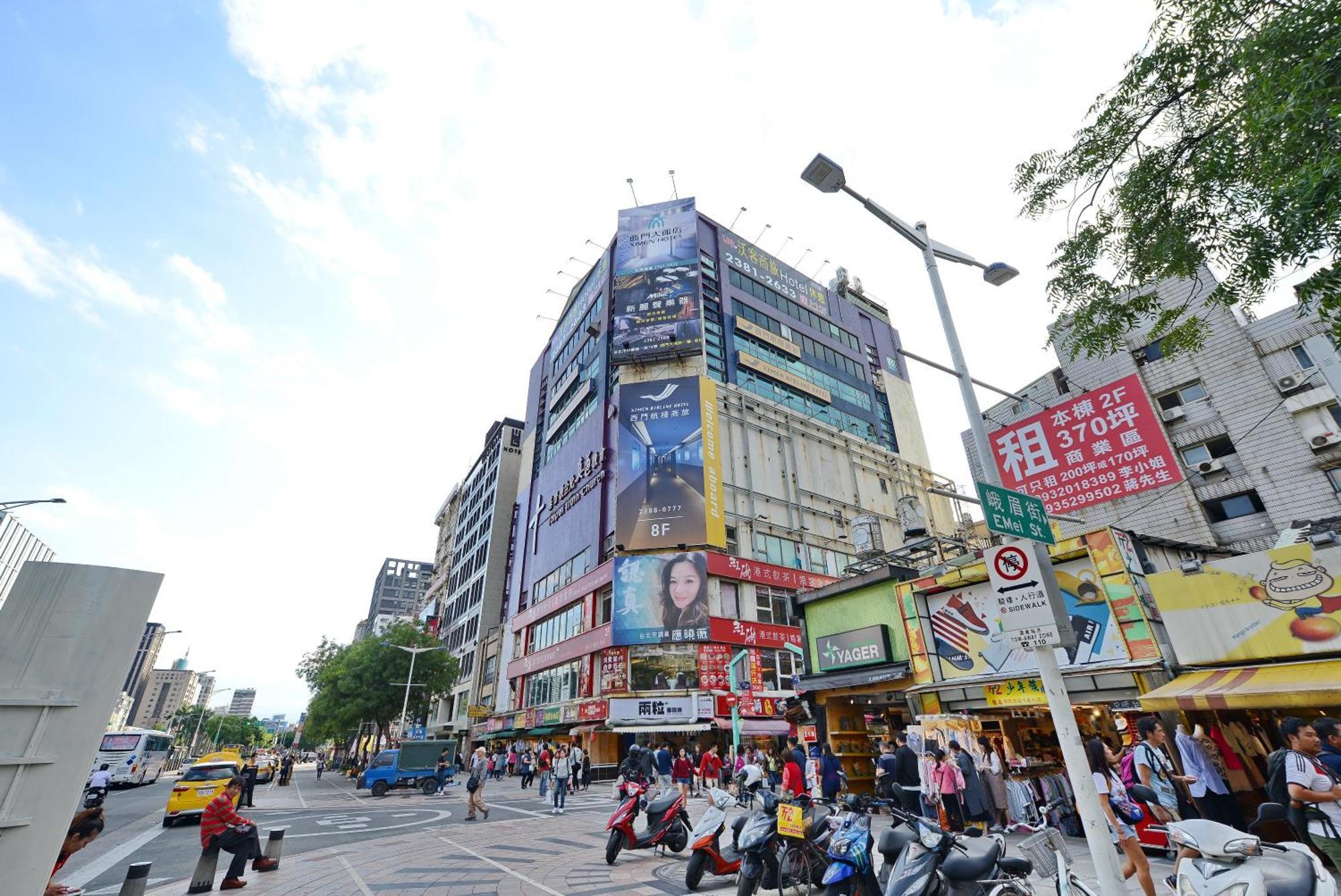 Ximen Airline Hotel Taipei Dış mekan fotoğraf